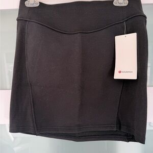Lululemon scuba, high-rise, miniskirt Black Skirt